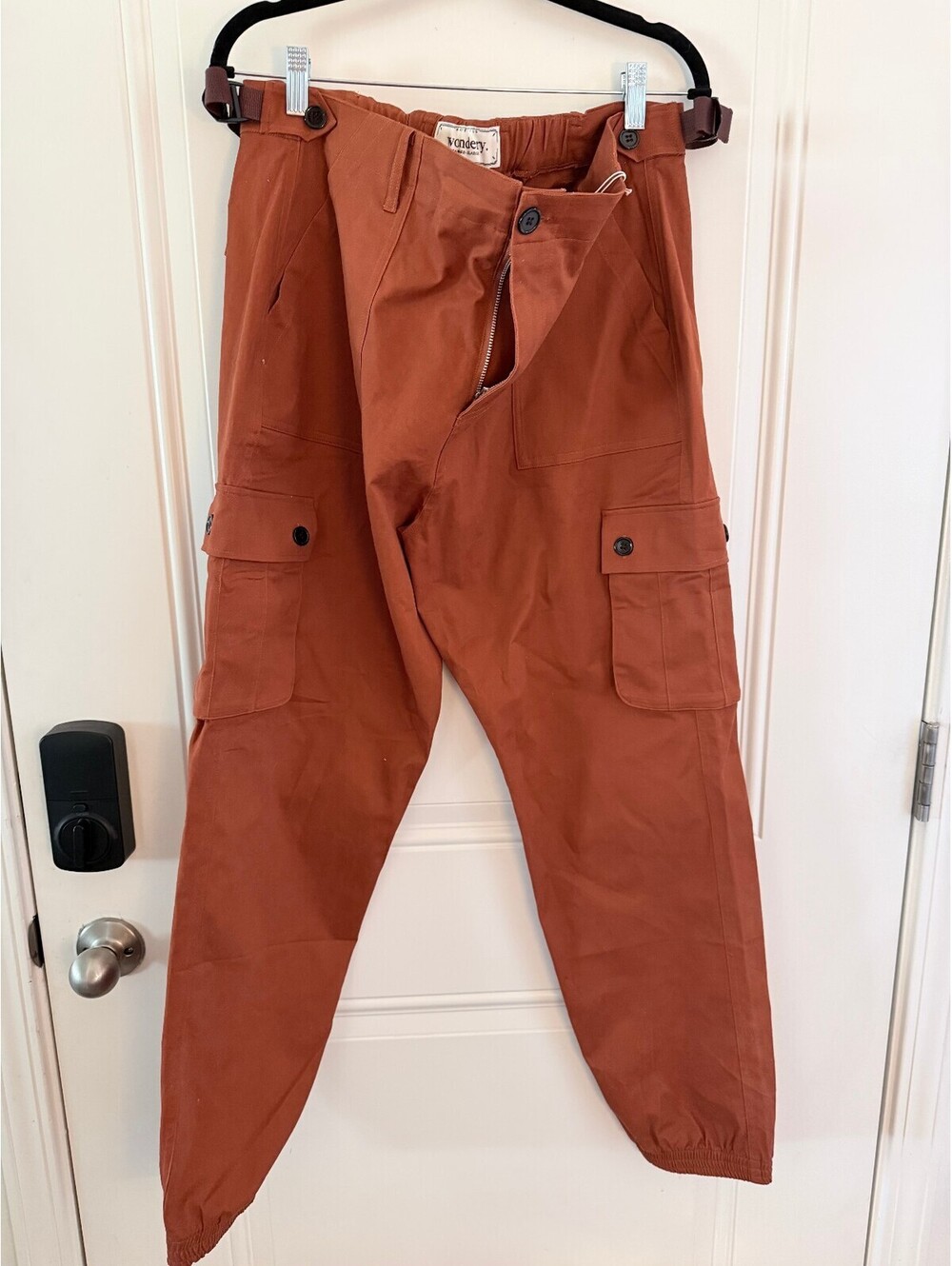 Wondery Isabel 2.0 Pants Burnt Sienna XL 28" NWT